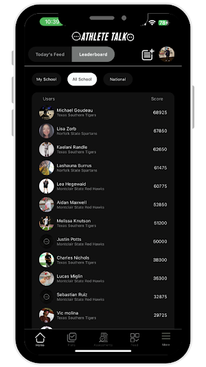 AthleteTalk Screenshot 1