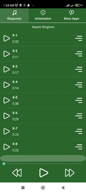 Xiaomi 13 Ultra Ringtone Screenshot 1