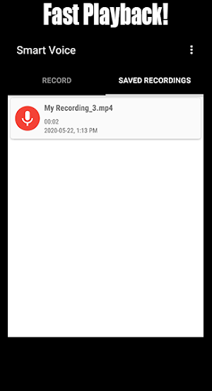 Smart Voice Recorder App Screenshot 3