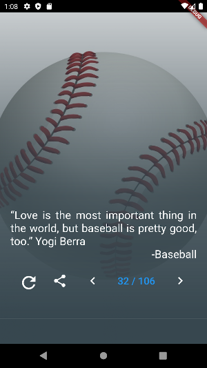 Baseball Quotes Screenshot 1