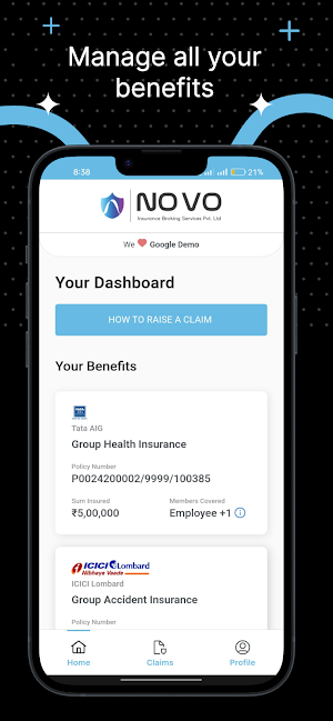 Novo Insure Screenshot 0