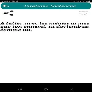 Citations de Friedrich Nietzsche Screenshot 1