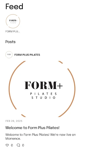 Form Plus Pilates Screenshot 2
