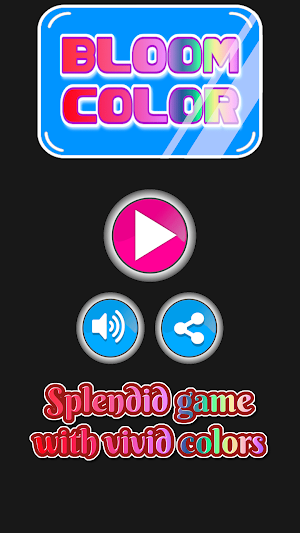 Bloom color sort puzzle game Screenshot 0