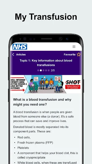 My Transfusion Screenshot 1