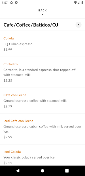 Delicias Cuban Bakery Screenshot 2