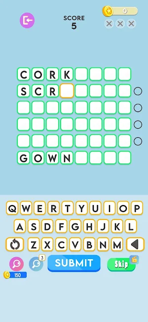 Words - Chain Reaction Screenshot 1