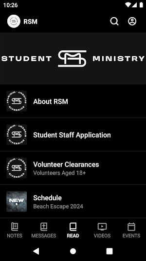 Riverside Student Ministry Screenshot 2