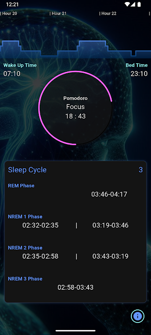 Cognitive & Sleep Ultradian Screenshot 1
