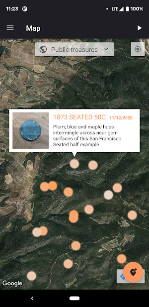 Treasure Logger: Manage your metal detections Screenshot 0