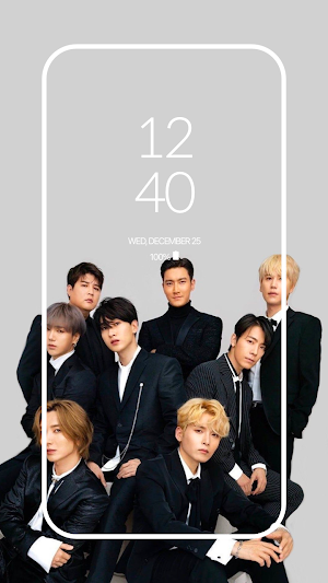 SUPER JUNIOR HD Wallpaper Screenshot 0