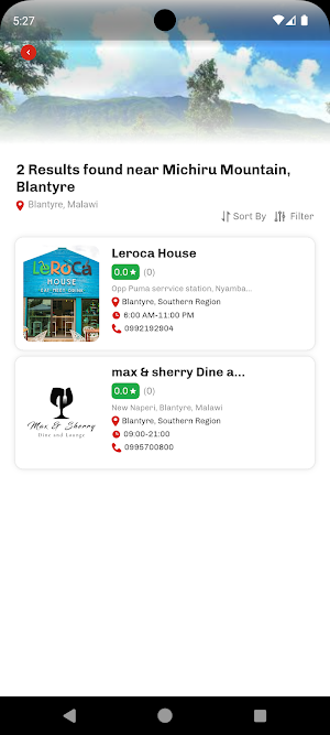 Booking Malawi Screenshot 3