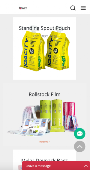 Bowepack Flexible Packaging Screenshot 2