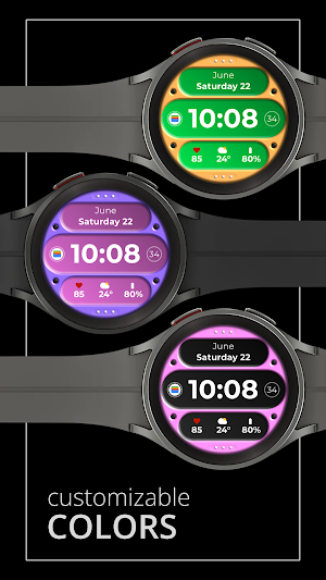 DADAM78 Digital Watch Face Screenshot 2