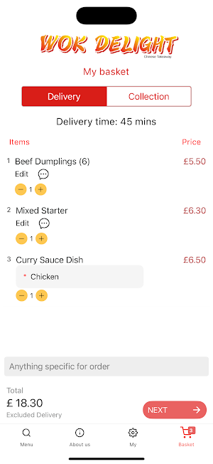 Wok Delight Bradford Screenshot 3