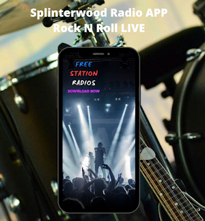 Splinterwood Radio APP Rock n Roll LIVE Screenshot 1
