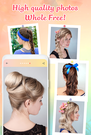 Hairstyle app: Hairstyles step by step for girls Screenshot 3