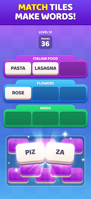 Word Go Where? Word Search Fun Screenshot 1