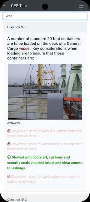 General cargo Operat. Deck CES Screenshot 2