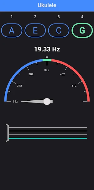 Afinador de Ukulele Screenshot 3