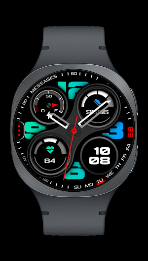 Predominant-Hybrid watch face Screenshot 0