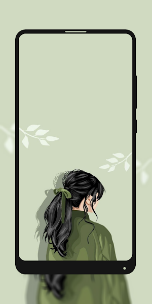 Green Aesthetic Wallpaper Screenshot 2