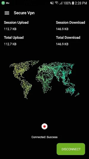 Secure VPN Grátis - Super Conexão Segura Screenshot 2