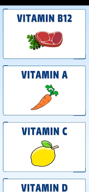 Vitamins and Supplements Guide Screenshot 0