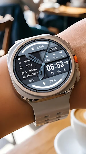 Blue Light Weight ZKin Watch Screenshot 0