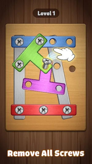 Screw Challenge: Nuts & Bolts Screenshot 0