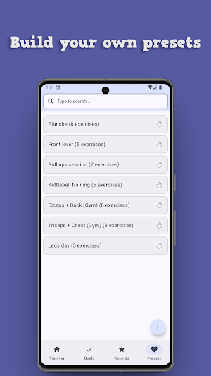 Rep Station - Workout Planner Screenshot 3