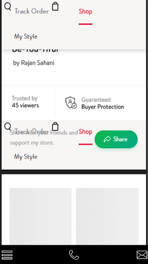 BeYouTiful fashion store Screenshot 0