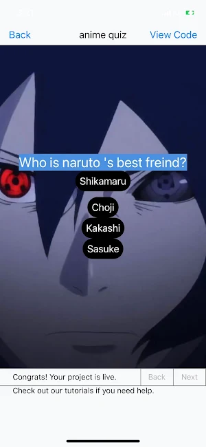 Anime Quiz Screenshot 1