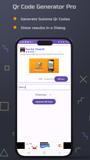 Fast QR Code Creator & Scanner Screenshot 1