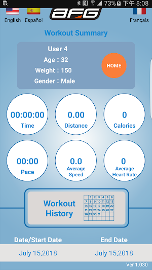 AFG Pro Fitness Screenshot 2