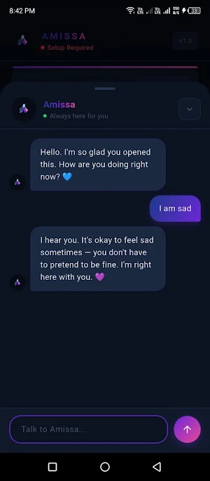 Amissa – AI Life Assistant Screenshot 1