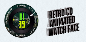 Animated Retro Play Watch Face Screenshot 0