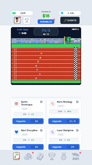 Track Star - Team Manager Idle Screenshot 0