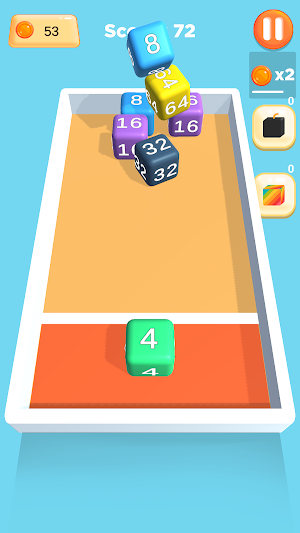 Cube Merge 3D Puzzle Game Screenshot 1