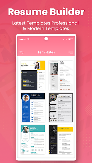 Resume Builder : CV Maker Screenshot 2