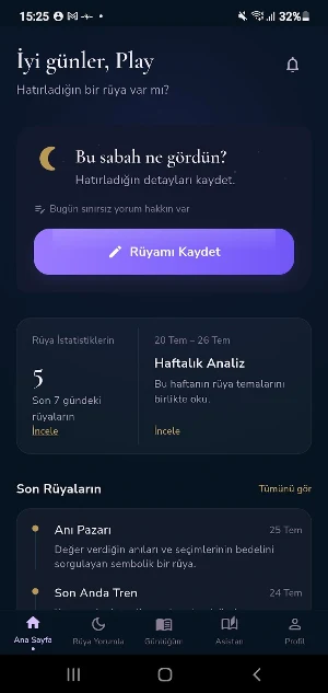 Rüya Yorumu Ai Screenshot 0