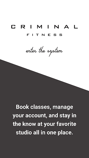 Criminal Fitness Screenshot 1