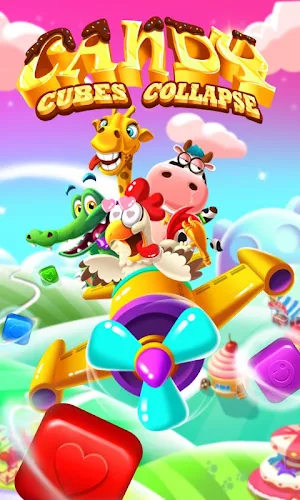Candy Cubes Toon Collapse Screenshot 0