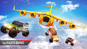 Monster Truck Game: Impossible Car Stunts 3D Screenshot 1