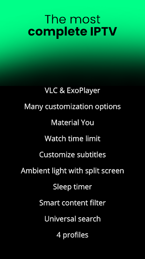 qpTV - Smart IPTV Media Player Screenshot 3