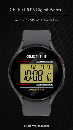 CELEST5415 Digital Watch Screenshot 0