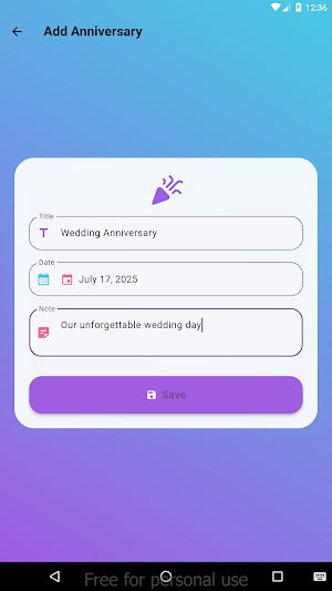 Anniversary Keeper screenshot 4