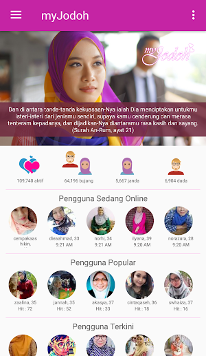 myJodoh - Cari Jodoh Dengan Cepat Dan Selamat Screenshot 0