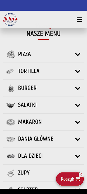 John's Pizza - Gdańsk Screenshot 2