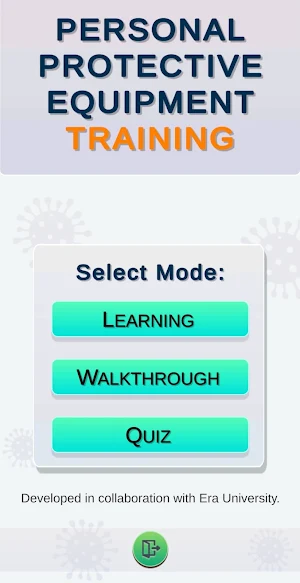 PPE Donning & Doffing Training Screenshot 1